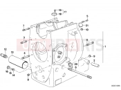 BMW Motorrad BMW CLASSIC 1987 R-Models 2V R 80 Engine housing mounting parts