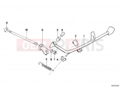 BMW Motorrad BMW CLASSIC 1987 R-Models 2V R 80 Side stand