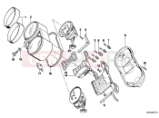 BMW Motorrad BMW CLASSIC 1987 R-Models 2V R 80 Instruments/mounting parts