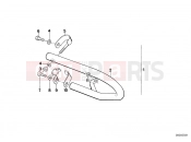 BMW Motorrad BMW CLASSIC 1987 R-Models 2V R 80 RT Safety bar