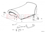 BMW Motorrad BMW CLASSIC 1987 R-Models 2V R 80 RT Bench seat, officials utility