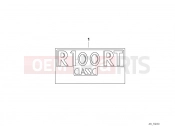 BMW Motorrad BMW CLASSIC 1987 R-Models 2V R 100 RT Sticker classic