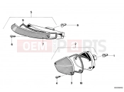BMW Motorrad BMW CLASSIC 1987 R-Models 2V R 100 RT Front turn indicator