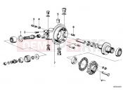 BMW Motorrad BMW CLASSIC 1984 R-Models 2V R 80 RT Differential-spacer ring