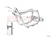 BMW Motorrad BMW CLASSIC 1984 R-Models 2V R 80 RT Front frame