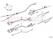 BMW Motorrad BMW CLASSIC 1984 R-Models 2V R 80 RT Various additional cable harnesses