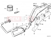 Exhaust system - BMW Motorrad R 80 ST 1984