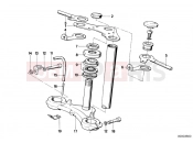 Fork bridge - BMW Motorrad R 80 ST 1984
