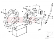 Front wheel brake - BMW Motorrad R 80 ST 1984