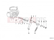 BMW Motorrad BMW CLASSIC 1984 R-Models 2V R 80 Carburetor/throttle control