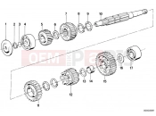 BMW Motorrad BMW CLASSIC 1984 R-Models 2V R 80 Output shaft
