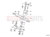 BMW Motorrad BMW CLASSIC 1984 R-Models 2V R 80 Upper fork cross brace