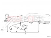 BMW Motorrad BMW CLASSIC 1984 R-Models 2V R 80 Retrofit kit, heated handle
