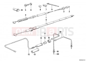 BMW Motorrad BMW CLASSIC 1984 R-Models 2V R 80 Bowden cable