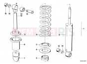 BMW Motorrad BMW CLASSIC 1984 R-Models 2V R 80 Spring strut, rear