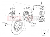 BMW Motorrad BMW CLASSIC 1984 R-Models 2V R 80 Front wheel brake