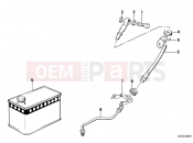 BMW Motorrad BMW CLASSIC 1984 R-Models 2V R 80 Front brake-brake pipe