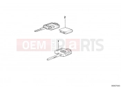 BMW Motorrad BMW CLASSIC 1984 R-Models 2V R 80 Key head illuminated