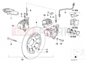 BMW Motorrad BMW CLASSIC 1984 R-Models 2V R 80 RT Retrofit kit, double disc brake