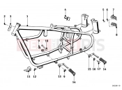 BMW Motorrad BMW CLASSIC 1966 Boxer R60/2 Motorcycle frame