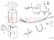 Wiring hazard warning - BMW Motorrad R 100 RT 1978