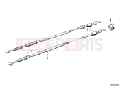 BMW Motorrad BMW CLASSIC 1982 R-Models 2V R 60 TIC Clutch cable