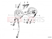 BMW Motorrad BMW CLASSIC 1982 R-Models 2V R 80 ST Instruments combinat-.single components
