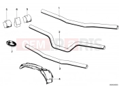 BMW Motorrad BMW CLASSIC 1982 R-Models 2V R 100 CS Handlebar
