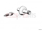 BMW Motorrad BMW CLASSIC 1982 R-Models 2V R 100 CS Differential-crown wheel set