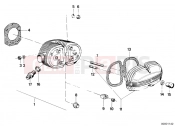 BMW Motorrad BMW CLASSIC 1982 R-Models 2V R 100 RS Cylinder head / Cover / Gaskets
