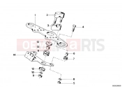 BMW Motorrad BMW CLASSIC 1982 R-Models 2V R 100 TIC Upper fork cross brace