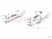 BMW Motorrad BMW CLASSIC 1982 R-Models 2V R 100 TIC Side stand