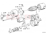 BMW Motorrad BMW CLASSIC 1982 R-Boxer R65 Starter single parts / Bosch