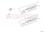 BMW Motorrad BMW CLASSIC 1982 R-Boxer R65 Battery cover-sticker