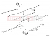 BMW Motorrad BMW CLASSIC 1982 R-Boxer R65 Various additional cable harnesses