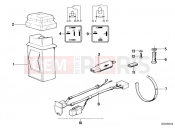 BMW Motorrad BMW CLASSIC 1982 R-Boxer R65LS Installing set hazard warning