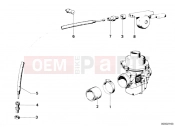 Carburetor-choke cable - BMW Motorrad R 100 RT 1981