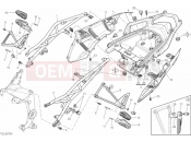 DUCATI Multistrada 1200 S GT REAR FRAME COMP. » FRAME
