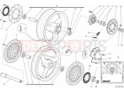 DUCATI 2014 Monster 659 ABS WHEELS » FRONT WHEEL