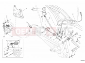 DUCATI 2014 Monster 696 ABS REAR BRAKE SYSTEM » BRAKING SYSTEM