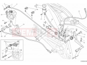 DUCATI Monster 795 REAR BRAKE SYSTEM » BRAKING SYSTEM