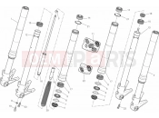 DUCATI Monster 795 ABS FRONT FORK » FRONT SUSPENSION