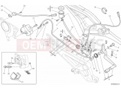 DUCATI Monster 796 - DMT REAR BRAKE SYSTEM » BRAKING SYSTEM