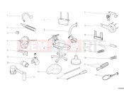 DUCATI Superbike 848 001 - WORKSHOP SERVICE TOOLS » UNCLASSIFIED