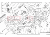 DUCATI HYPERMOTARD HALF-CRANKCASES PAIR » ENGINE CASE