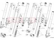 DUCATI 2014 HYPERMOTARD SP FRONT FORK » FRONT SUSPENSION