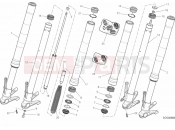 DUCATI HYPERSTRADA FRONT FORK » FRONT SUSPENSION