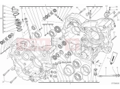 DUCATI 2013 Monster 1100 DIESEL CRANKCASE » ENGINE CASE