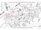 DUCATI Monster 1100 EVO ABS CRANKCASE » ENGINE CASE