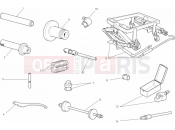 DUCATI Monster 1100 EVO ANNIVERSARY WORKSHOP SERVICE TOOLS, FRAME » FRAME